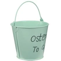 Artikel Metalleimer Mini 8×7cm Ostern to Go Orange Mint Gelb 6 Stück