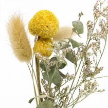 Mini Trockenblumenstrauß Boho, Trockenblumen Floristik L22cm