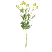 Artikel Mohnblumen künstliche Dekoration 61 cm Grün 3 Stück