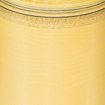 Artikel Moiré Kranzband Gelb 150mm x 25m Acetat Polyester Floristik und Dekoration
