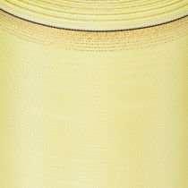Artikel Kranzband aus Acetat und Polyester, Moiré-Optik, hellgrün mit Goldrand, 175mm x 25m, floristische Dekoration
