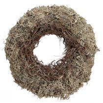 Artikel Mooskranz mit Mauskraut Graumoos Kranz Flechten Ø30cm