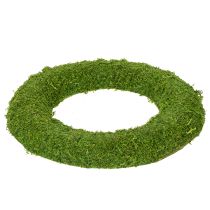 Artikel Mooskranz 20 cm Grün mit Styroporkern für kreative Floristik 4 Stück