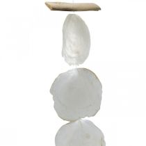 Muschel Girlande Perlmutt Muschelgirlande Capiz 195cm