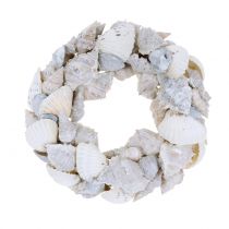 Muschelkranz Weiß Ø14cm