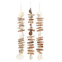 Artikel Muschelgirlande Seeschnecken Sommerdeko Natur Sortiert 69cm 3St