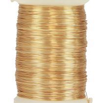 Artikel Floristendraht Myrtendraht Dekodraht Gold 0,30mm 100g 3 St