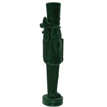 Artikel Nussknacker Figur 77 cm Grün Beflockt Weihnachtsdekoration Innenbereich