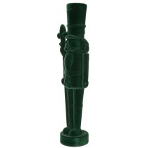 Artikel Nussknacker Figur 77 cm Grün Beflockt Weihnachtsdekoration Innenbereich