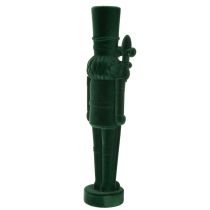 Artikel Nussknacker Figur 77 cm Grün Beflockt Weihnachtsdekoration Innenbereich