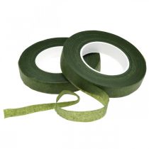 Artikel OASIS® Flower Tape, Blumenband selbstklebend, Moosgrün B13mm L27,5cm 2 St