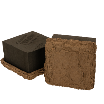 Artikel OASIS® Renewal® Floral Foam Biolit® Steckschaum Halbziegel, braun, 12 x 12 x 8 cm, 2 Stück