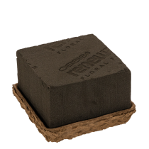 Artikel OASIS® Renewal® Floral Foam Biolit® Steckschaum Halbziegel, braun, 12 x 12 x 8 cm, 2 Stück