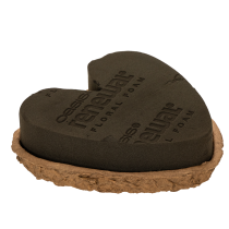Artikel OASIS® Renewal® Floral Foam Biolit® Herz, 18 cm, brauner Steckschaum, 2 Stück