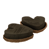 Artikel OASIS® Renewal® Floral Foam Biolit® Herz, 18 cm, brauner Steckschaum, 2 Stück