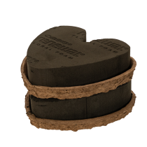 Artikel OASIS® Renewal® Floral Foam Biolit® Herz, 18 cm, brauner Steckschaum, 2 Stück