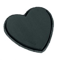 Artikel Steckschaum Herz Schwarz 25,5cm 2 St