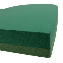 Artikel Steckschaum Herz Steckmasse Grün 46cm x 45cm 2 St