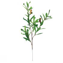 Olivenzweig künstlich Oliven Deko Zweig 45cm