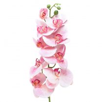 Artikel Orchidee Phalaenopsis künstlich 9 Blüten Rosa Weiß 96cm