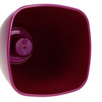 Artikel Orchideentopf Kunststoff glänzend Ø12,5cm Kirsche 1 Stück