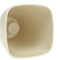 Artikel Orchideentopf Kunststoff glänzend Ø12,5cm Sand