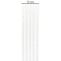 Artikel Organzaband mit Streifen Weiß 15mm x 20m Geschenk- und Dekoband