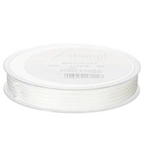 Artikel Organzaband mit Streifen Weiß 15mm x 20m Geschenk- und Dekoband