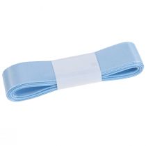 Artikel Dekoband Geschenkband Hellblau Band Blau Webkante 25mm 3m 10St