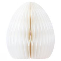 Artikel Osterdeko Papier Wabenei zum Stellen Waben Creme H30cm