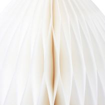 Artikel Osterdeko Papier Wabenei zum Stellen Waben Creme H30cm