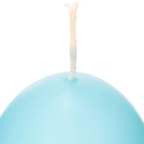Artikel Blaue Osterei-Kerzen aus Wachs 9 cm 6er-Set für den Innenbereich