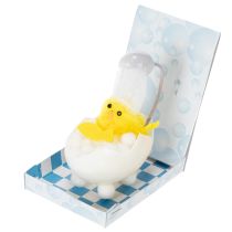 Artikel Chenilleküken Osterdekoration in Eierschalen-Badewanne Gelb 9cm