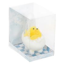 Artikel Chenilleküken Osterdekoration in Eierschalen-Badewanne Gelb 9cm