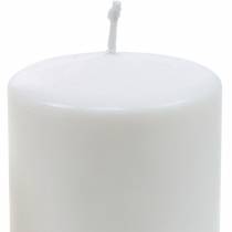 PURE Stumpenkerze 130/70 Naturwachs Kerze mit Rapswachs Kerzendeko