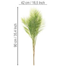 Artikel Künstlicher Palmenzweig 90cm Grün aus Kunststoff für Innenbereich