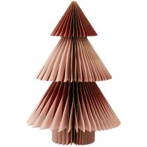 Papier Weihnachtsbaum Papier Tannenbaum Bordeaux H30cm