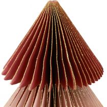 Artikel Papier-Weihnachtsbaum Bordeaux 30cm