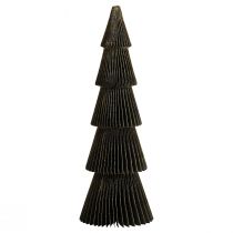 Artikel Papier Weihnachtsbaum Tannenbaum Klein Schwarz H30cm