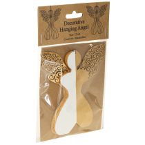 Artikel Papierengel Baumschmuck Engel Anhänger Weiß Gold 12cm 4 St