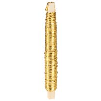 Artikel Papierkordel Draht umwickelt Ø0,8mm 22m Gold