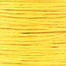 Artikel Papierkordel Draht umwickelt Ø2mm 100m Gelb