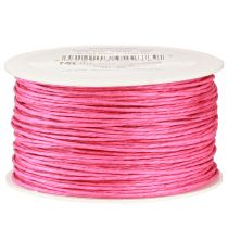 Artikel Papierkordel Draht umwickelt Ø2mm 100m Pink