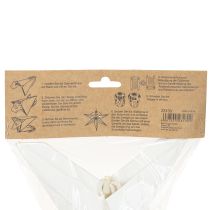 Artikel Papiersterne Skandi Weihnachtsstern Cremeweiß 45cm 3 St