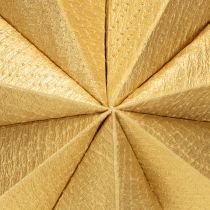 Artikel Goldener Papierstern 45 cm mit Baumwollaufhänger für Weihnachtsdekoration
