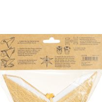 Artikel Papiersterne Weihnachten Weihnachtsstern Gold 45cm 3 St