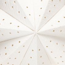 Artikel Papiersterne Weiß 45 cm mit Perforation zur Beleuchtung
