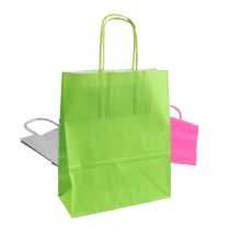 Artikel Papiertasche Geschenktasche Papier Farbig 18×22×8cm 30St