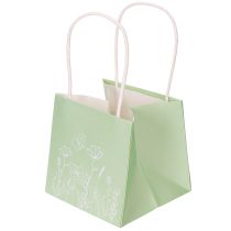 Artikel Geschenktüte Papier 12cm Florales Design Pastell 12 Stück
