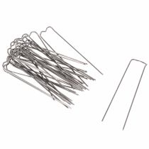 Artikel Patenthaften 17/80 Pflanzennadeln, silberfarben, 8 × 2 cm, 2,5 kg für Kränze und Gestecke